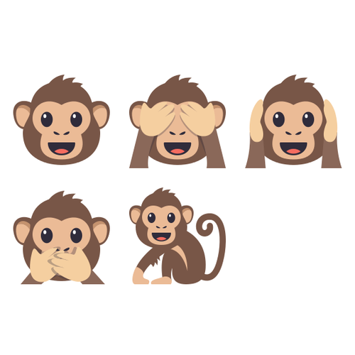 🐵🙈🙉🙊🐒 Emoji Domain EmojiOne rendering